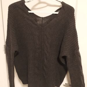 Off the shoulder long sleeve